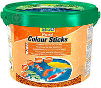 Сухой Корм для рыб Tetra Pond Color Sticks плавающие гранулы для окраса 10 л