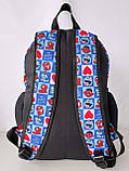 (43*29)Принт рюкзак — популярна якість спортивного спорту міський Шкільний рюкзак ОПТ, фото 5