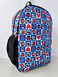 (43*29)Принт рюкзак — популярна якість спортивного спорту міський Шкільний рюкзак ОПТ, фото 3