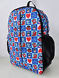 (43*29)Принт рюкзак — популярна якість спортивного спорту міський Шкільний рюкзак ОПТ, фото 2