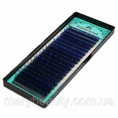 Вії LEX CC 0.07 (7-12) 2tone blue