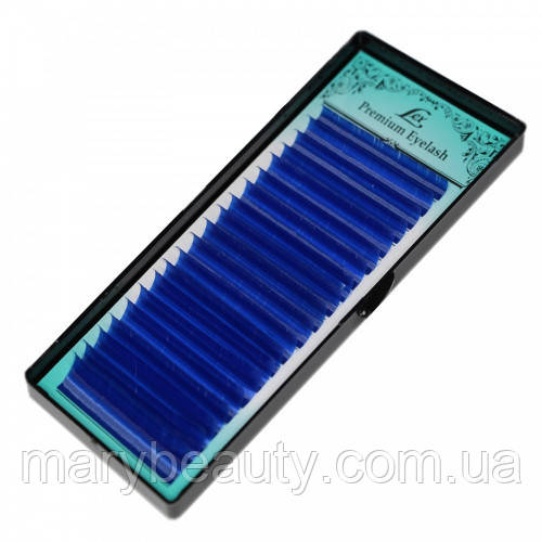 Вії LEX C 0.07 (7-12) Blue mix