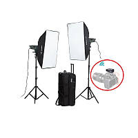 Набір студійного світла Visico VE-300 Plus Softbox KIT