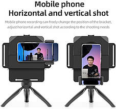 Телесуфлер для смартфона і камери Pronstoor Mini Teleprompter, фото 5