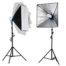 Набір постійного світла Visico Mikrosat FL-EB6060-2 Double Kit, фото 3