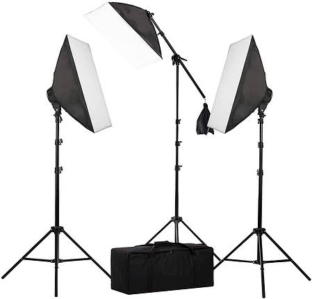 Набір постійного світла Visico FL-306-3 (50x70sм) Triple Kit, фото 1