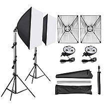 Набір постійного світла Visico FL-306-3 (50x70sм) Triple Kit, фото 3
