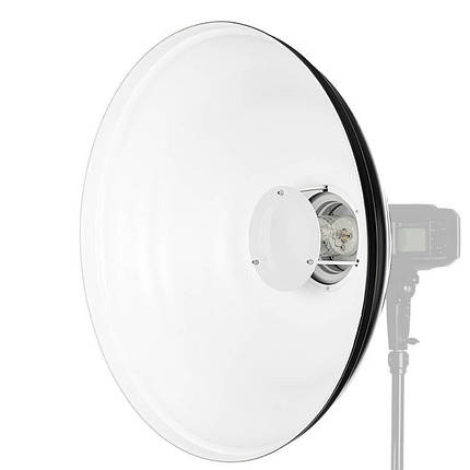Рефлектор Visico RF-700W beauty dish (70см) White, фото 3