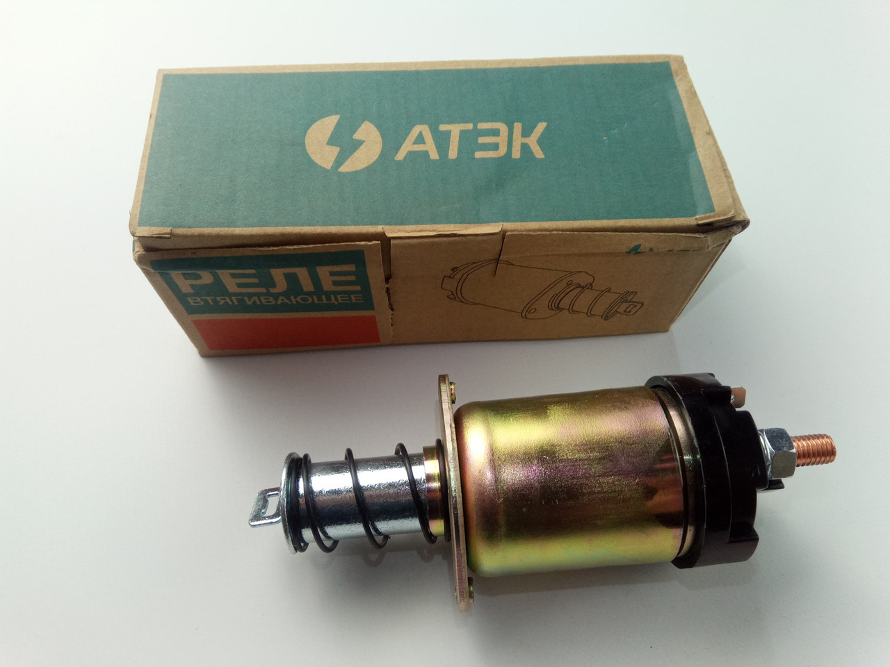 Реле, що втягує ВАЗ 2101, 2108, 2110 на пост. маг., АТЕК (2108-800), фото 1