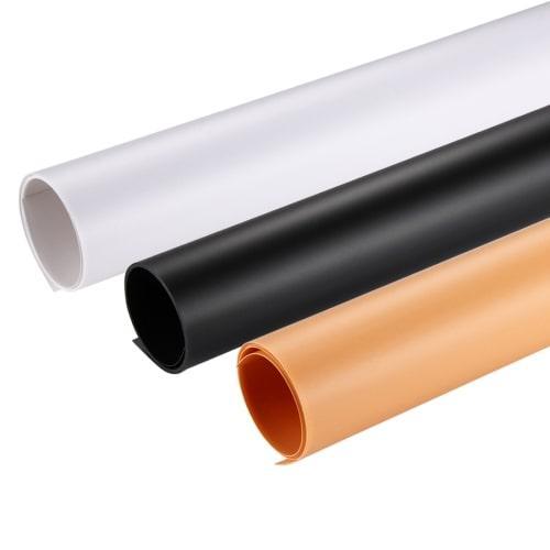 Набір фонів Puluz PKT5200 120 x60sм (black, white, yellow)