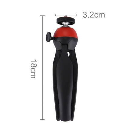 Штатив AccPro TM-01R black/red, фото 4