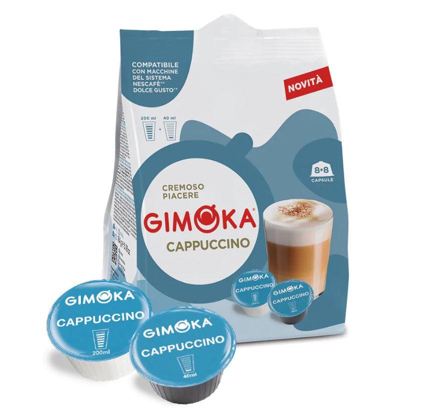 Кава в капсулах Дольче Густо - Dolce Gusto Gimoka Cappuccino (пакет 16 КАПСУЛ)