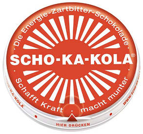 Енергетичний темний шоколад Scho-Ka-Kola
