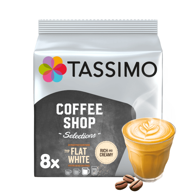 Кава в капсулах Тассимо - Tassimo Flat White ( 8 порцій)