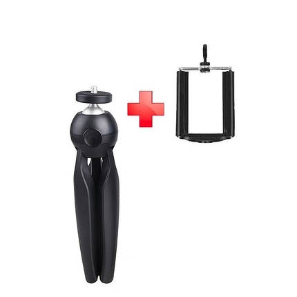 Штатив для смартфона Accro TM-01B-SM black, фото 1