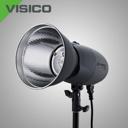 Студійний спалах Visico VL-300 Plus + рефлектор, фото 1