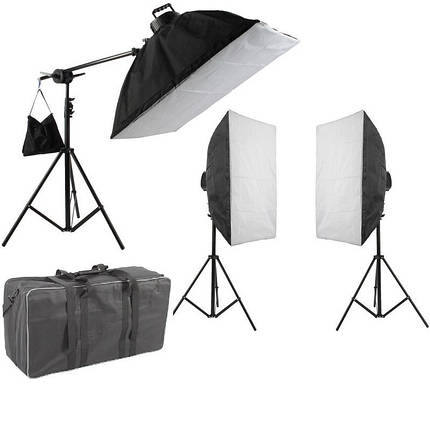 Набір постійного світла Visico FL-307 (50x70sм) Triple Kit, фото 1