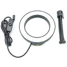 Кольцеве світло Puz PU422B Ring Light 12см (4W), фото 5