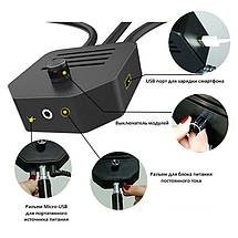 Світло для блогерів з стійкою Visico RK-39LS (60W), фото 5
