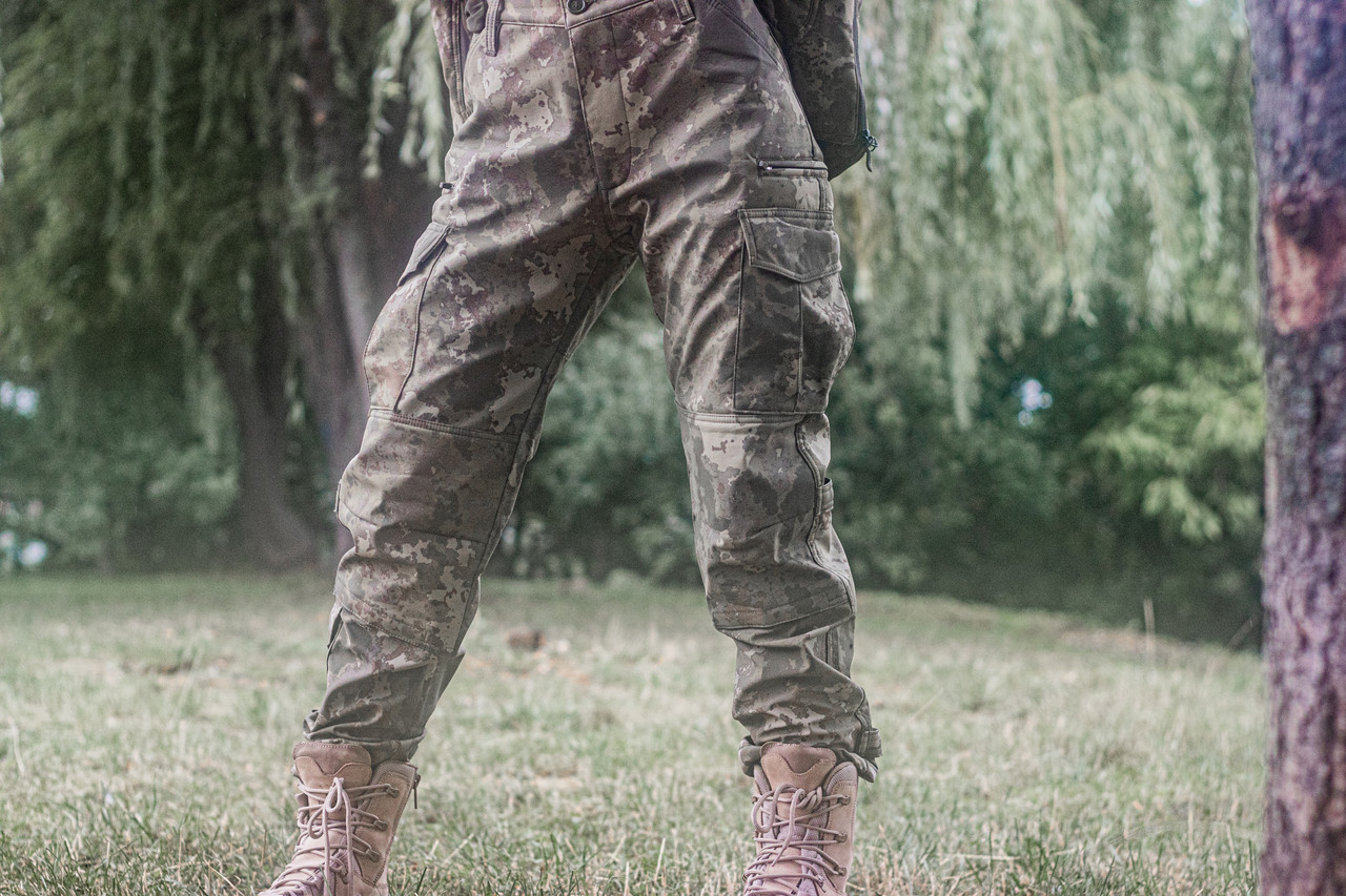 Тактичні штани жіночі Піксель COMBAT Туреччина Soft-Shell подвійний фліс камуфляж ЗСУ