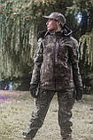Тактичні штани жіночі Піксель COMBAT Туреччина  Soft-Shell подвійний фліс камуфляж ЗСУ, фото 3