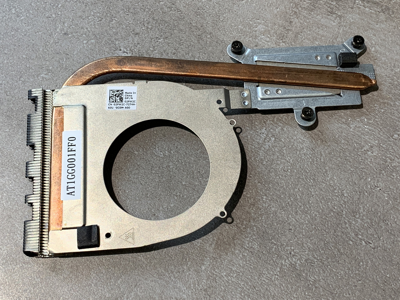 Трубка Dell Inspiron 15-5566 5559 (AT1GG001FF0) UMA б/в, фото 1