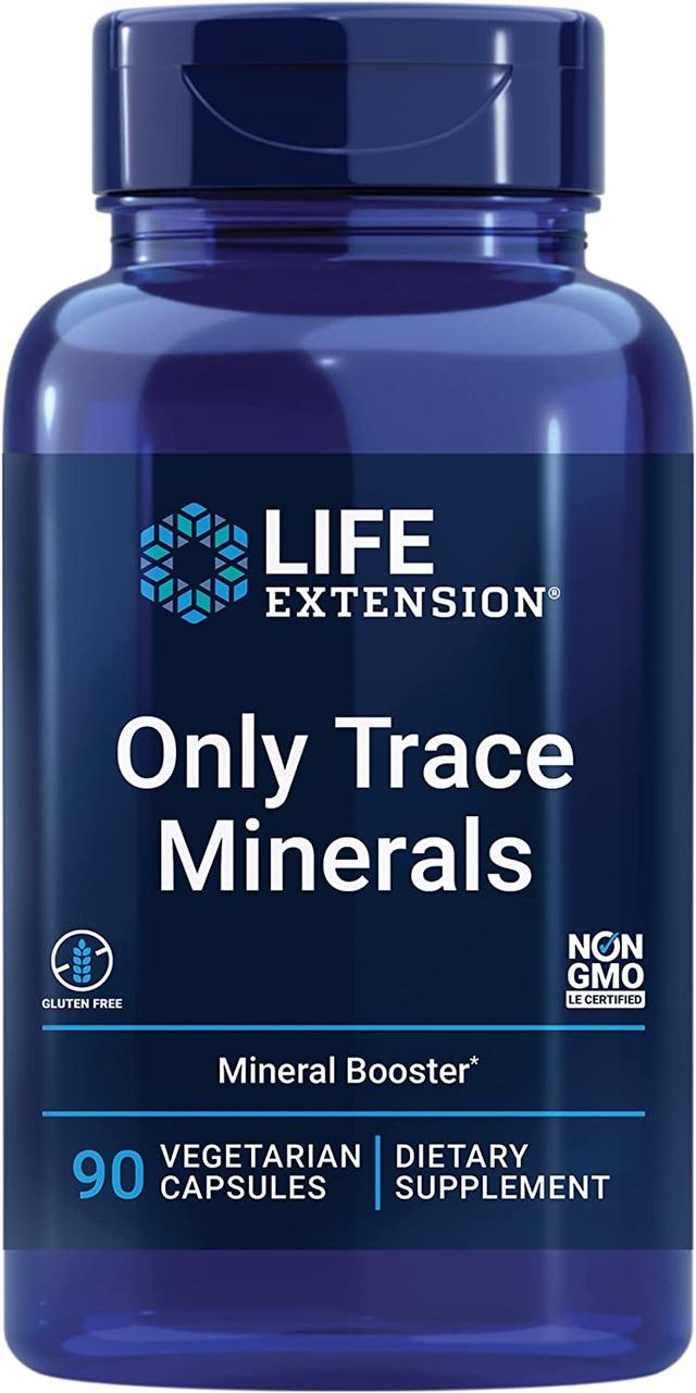 Мінеральний комплекс Life Extension Only Trace Minerals 90 vcaps