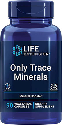 Мінеральний комплекс Life Extension Only Trace Minerals 90 vcaps, фото 1