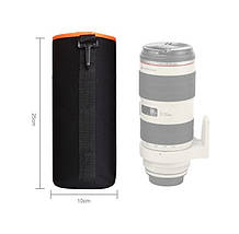 Чехол для об' єктива AccPro CA-1791E-XL black/orange, фото 2