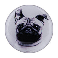 Держатель для телефона PopSocket Circle, Pug 05 Black