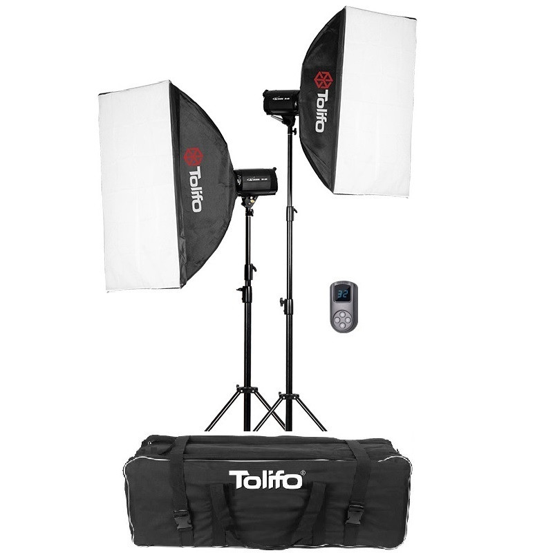 Набір постійного світла Tolifo EF-150W-2 Softbox Kit