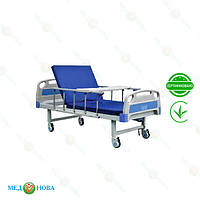 Кровать медицинская однофункциональная, кровать больничная для пациентов PH-M09-A MEDNOVA