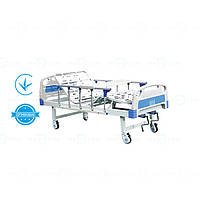 Ліжко медичне, двохфункціональне механічне лікарняне ліжко у комплекті PH-M05-A MEDNOVA