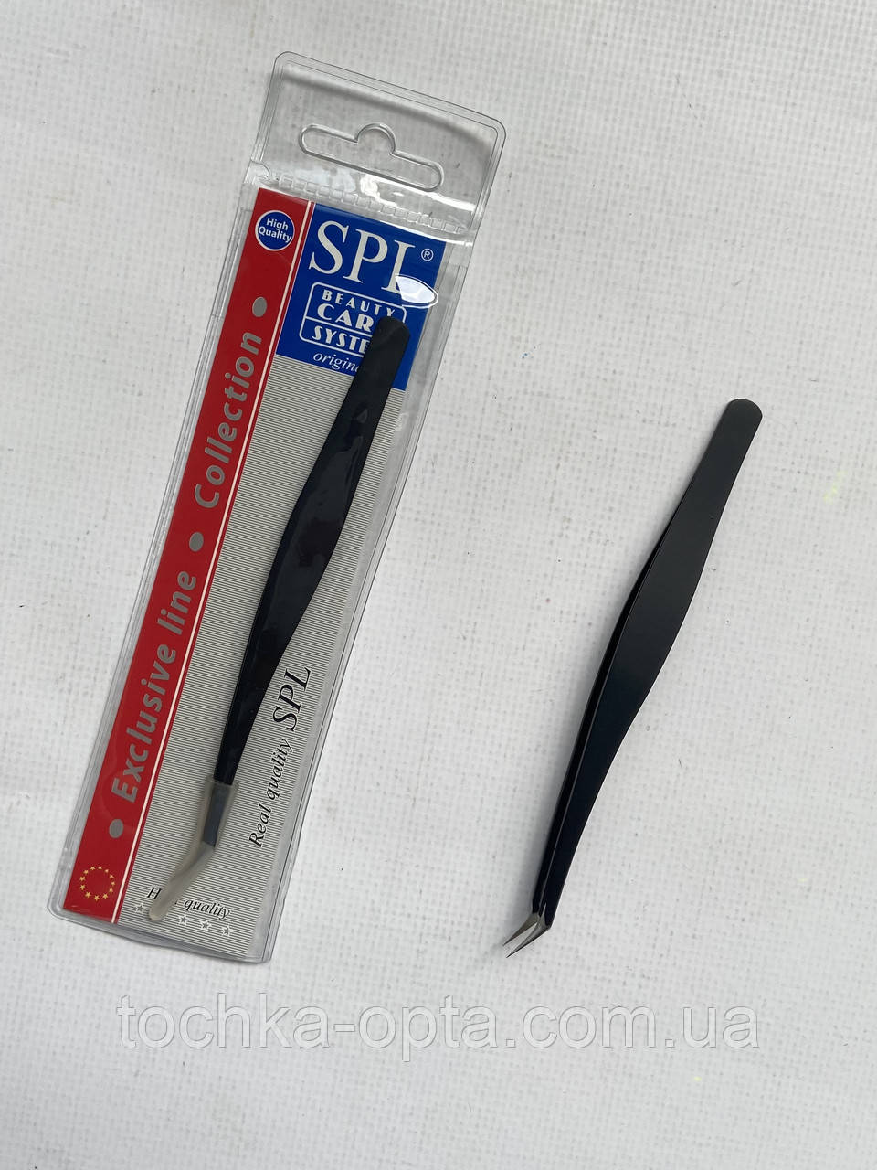Пінцет для нарощування вій SPL, фото 1