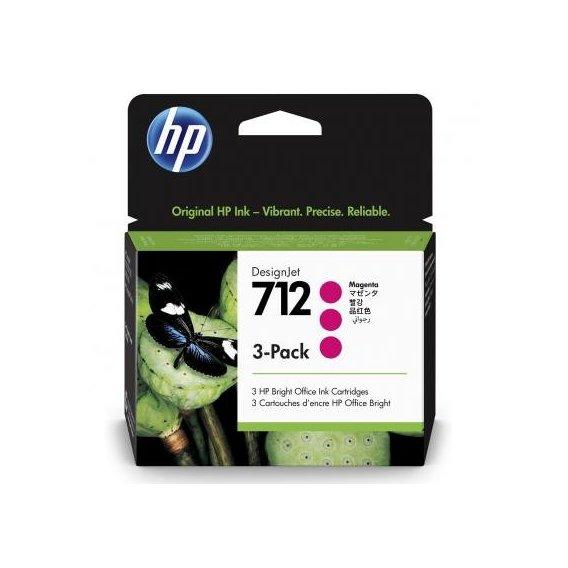Картридж HP DJ No.712 DesignJet Т230/Т630 3-Pack 29-ml Magenta (3ED78A)