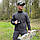 Куртка флісова Helikon-Tex® Alpha Tactic Jacket - Grid Fleece - Shadow Grey S, фото 3