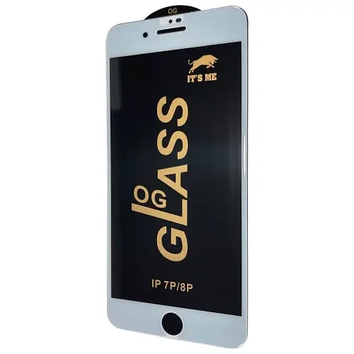 Захисне скло Glass OG на айфон 6, 6s біле