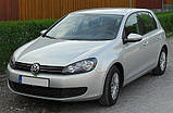 Дефлектори вікон (вітровики) Volkswagen Golf 6 2008-2013 (HIC/Тайвань), фото 2