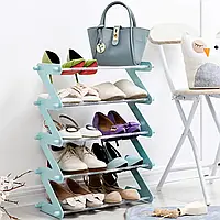 Полка для обуви органайзер компактный стойка складная Shoe Rack YH 8802-5 хранение вещей и обуви