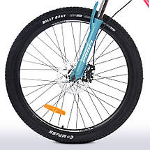 Спортивний велосипед 26 дюймів Profi G26BELLE A26.1 Малиново-бірюзовий, фото 4