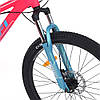 Спортивний велосипед 26 дюймів Profi G26BELLE A26.1 Малиново-бірюзовий, фото 7
