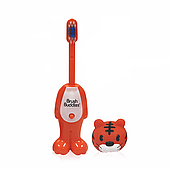 Зубна щітка Brush Buddies Poppin зубастий тигр Тобі, м'яка