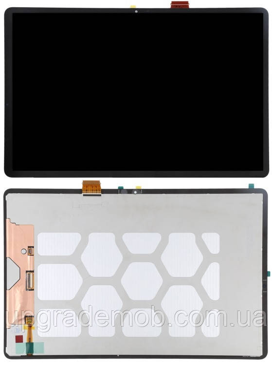 Дисплей модуль тачскрин Samsung T730 Galaxy Tab S7 FE /T733 /T735 /T736B чорний оригінал