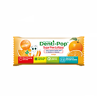 Леденец Denti Pop без сахара с ксилитом (апельсин) 1 шт