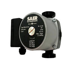 SAER W55-25 130 насос циркуляційний для систем опалення