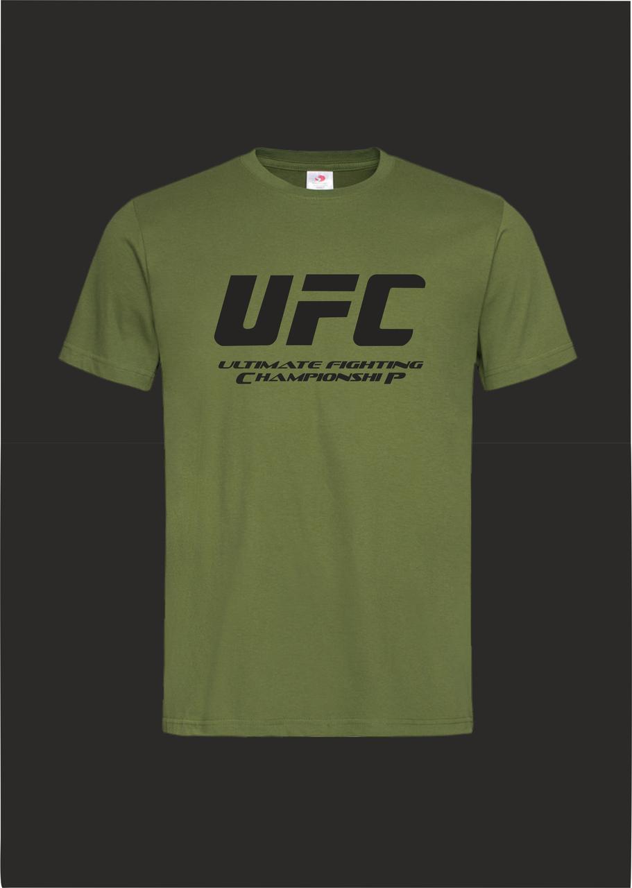 Футболка YOUstyle UFC 0972 S KHAKI, фото 1