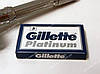 Gillette Platinum 100 шт двосторонніх лез для гоління, фото 5