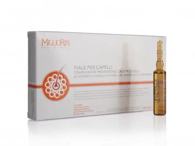 Ампулы для интенсивного лечения и укрепления волос серии Миглиорин ...