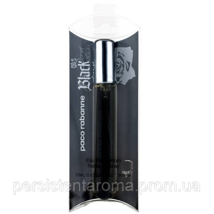 Paco Rabanne Black XS мужской парфюм ручка 20 мл - фото 1 - id-p1663912899