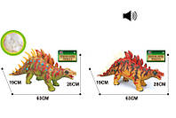 Животные Q9899-552A Динозавры, 2 вида, звук, резина с силиконовой ватой/наполнителем, в пакете 63*19*28 см